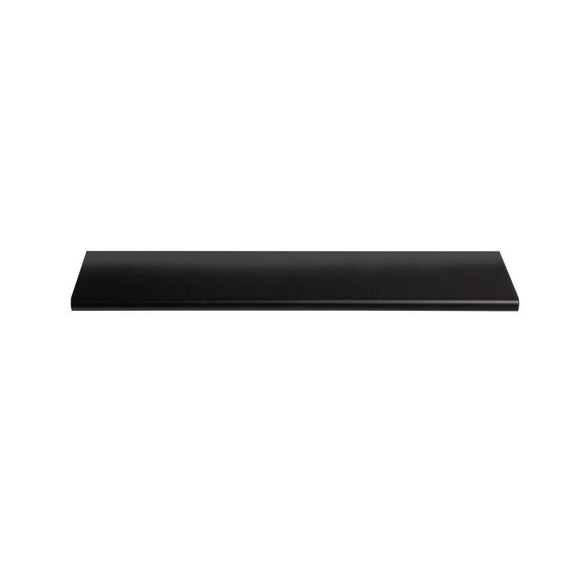 CKP #3306 - 6 Inch Brand Back Mount Finger Pull, Sleek and Durable Matte Black â€“ Modern Hardware for Cabinets, Drawers, and Furniture Upgrades - Image 2